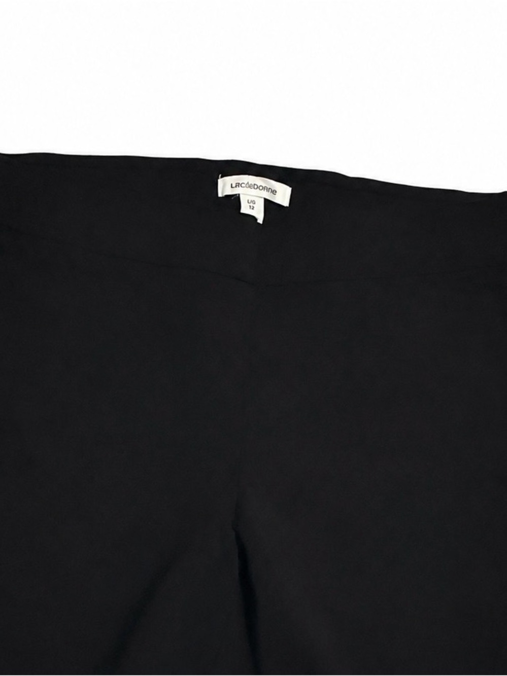 Liz Claiborne black straight leg pants in a size 12 - Picture 5 of 6